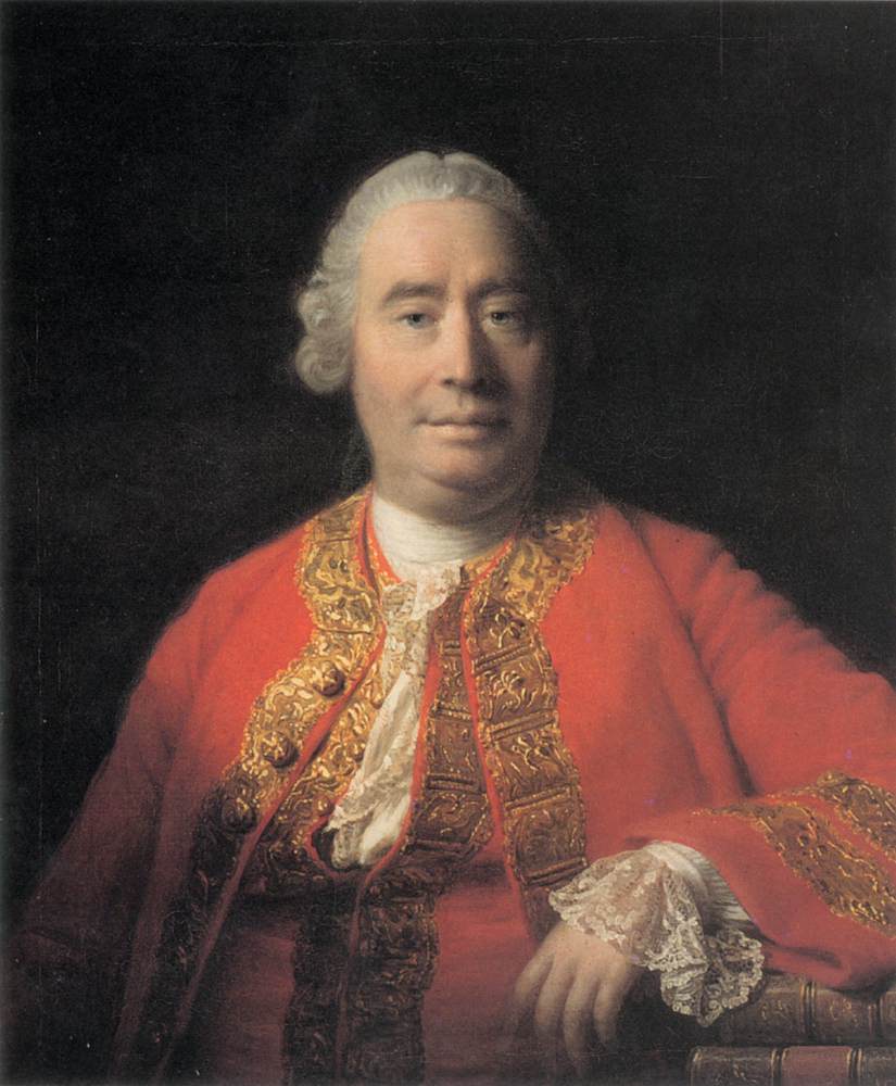 Portrait of David Hume dy